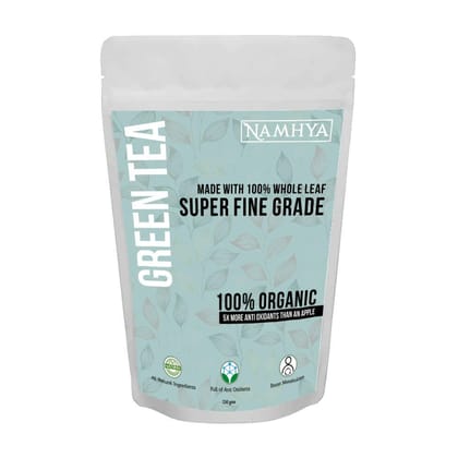 NAMHYA Whole Leaf Green Tea 100% Natural Superfine Green Tea, Powerful Antioxidants (250g)