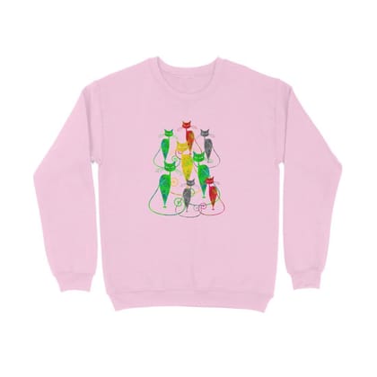 Sweatshirt (Men) - Sassy Kitties (7 Colours)