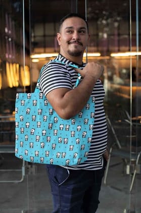 Cheeky Baby Pandas Tote Bag