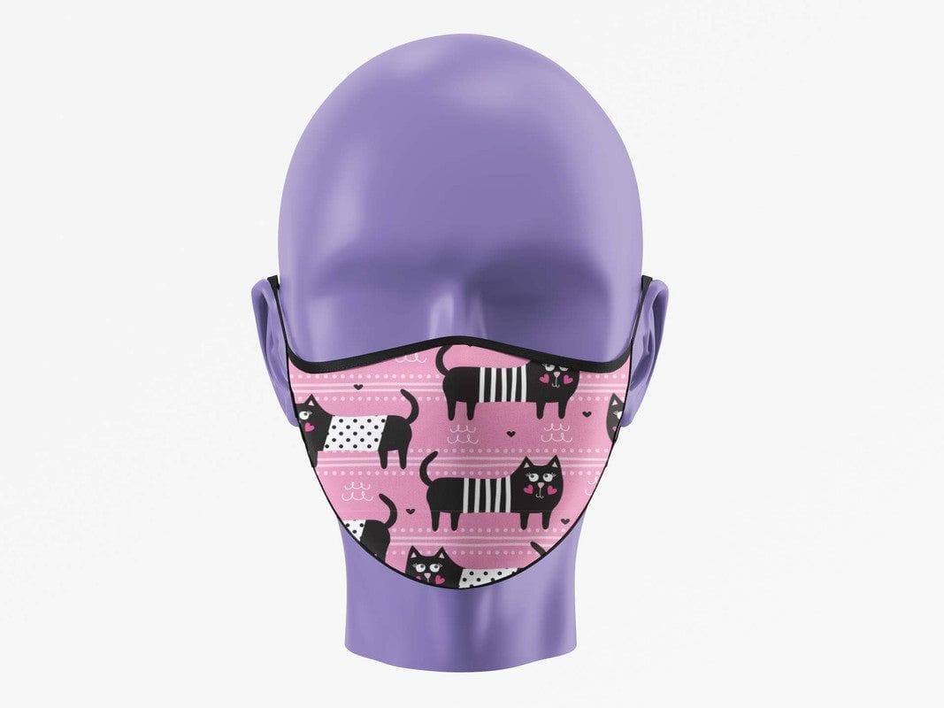 Rosie Posie Kitty Face Mask (Pack of 1, 3, 5, 10)