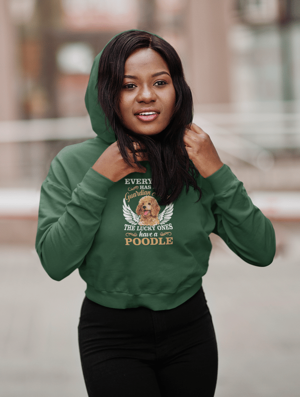 Crop Hoodie (Women) - Angelic Poodle (3 Colours)