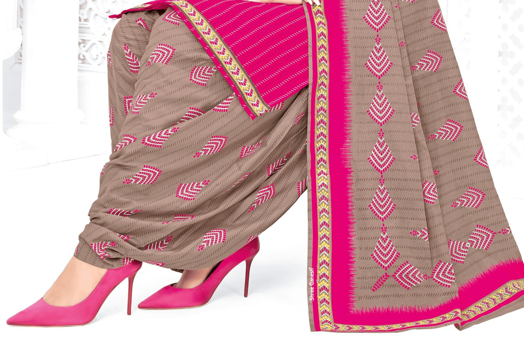 Wholesale Patiyala Unstitched Dress Material