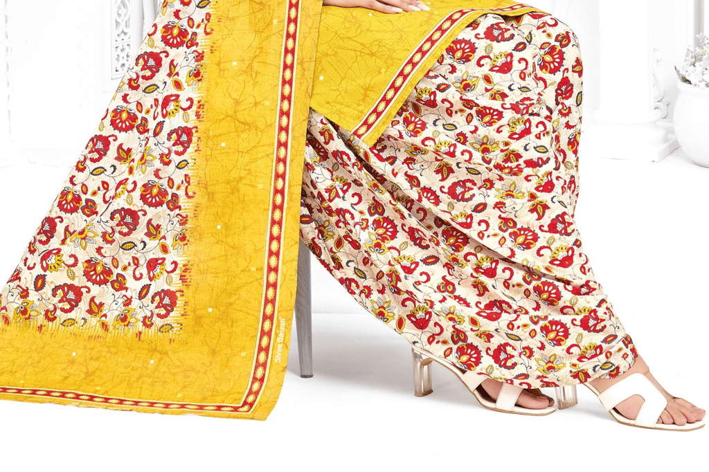 unstitched pure cotton dress material