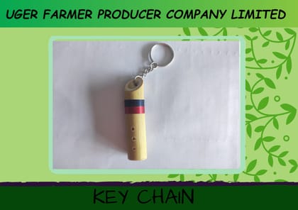 Bamboo key chain