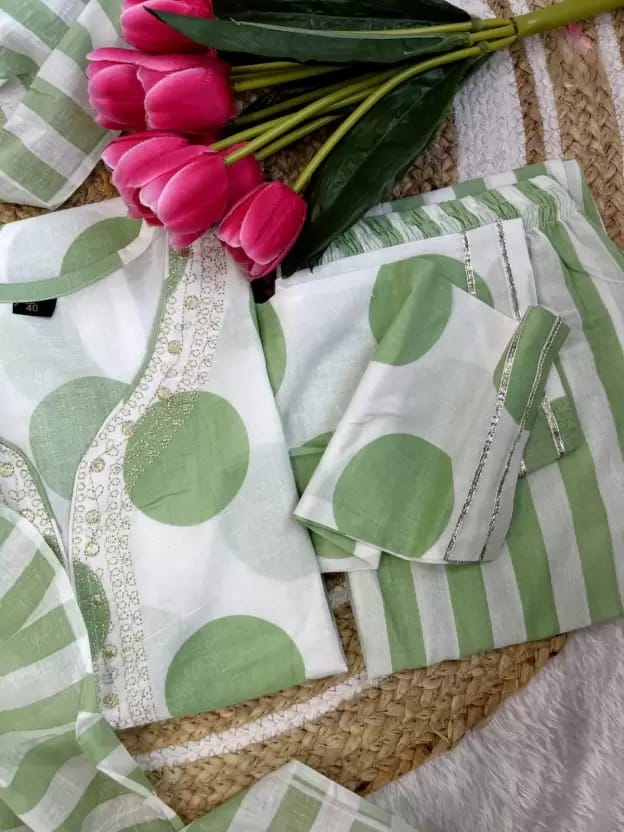 Women Viscose Rayon Kurta, Pant And Dupatta Set