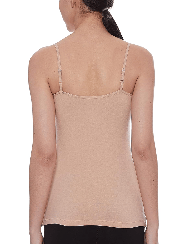 Women's Teena Cotton Hosiery Half Slip CamisoleCREAM