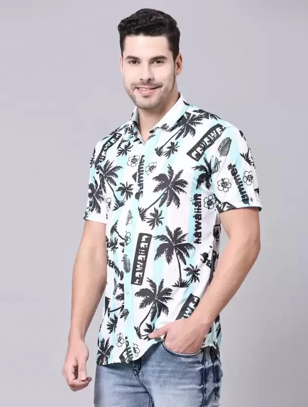 Men Regular Fit Printed Casual Shirt