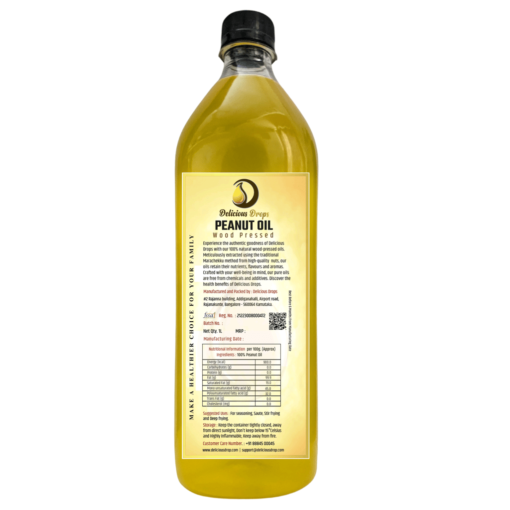 Wood Pressed Peanut Oil 500 ML