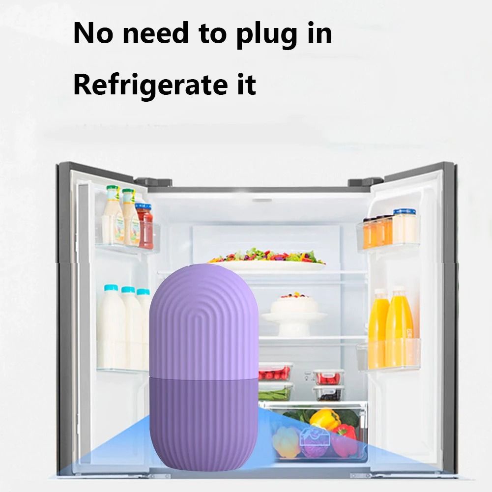 Trendzie Care Ice Roller for Face,Eyes And Neck Skin Reusable Facial Tool for Glowing & Tighten Skin (Multicolors)