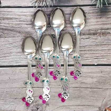 Jcyourstore Stainless Steel Cartoon Design Spoon