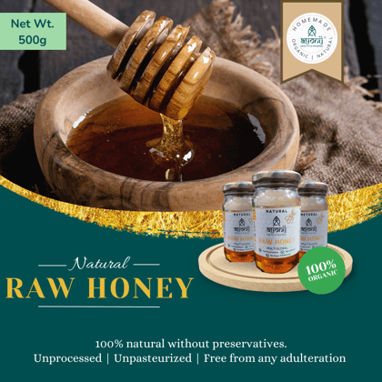 Ayonij 100% Natural Raw Honey - 500- g | Natural Honey