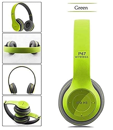 G2L P47 Gaming Bluetooth Headphone with AUX Supported with MP3 & TF Card Support with BASS Sound for Gaming.