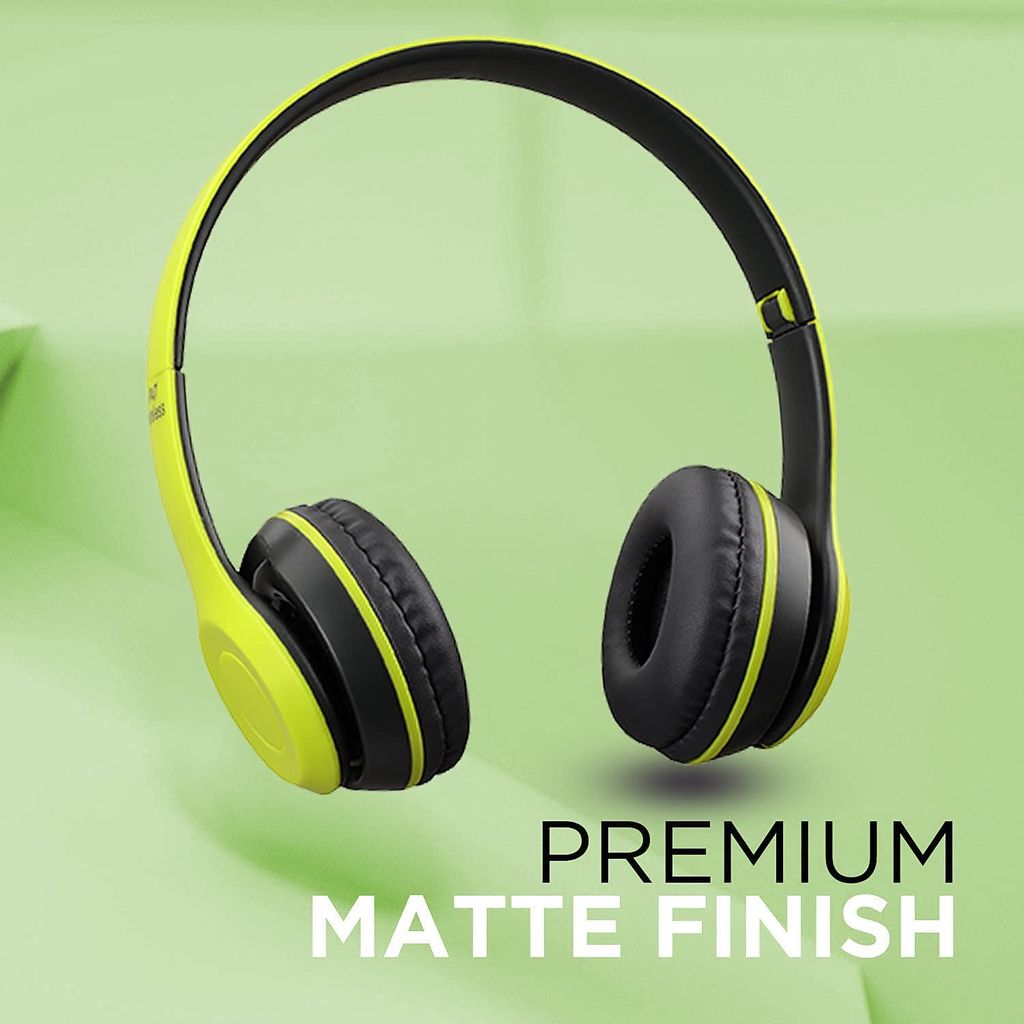 G2L P47 Gaming Bluetooth Headphone with AUX Supported with MP3 & TF Card Support with BASS Sound for Gaming.