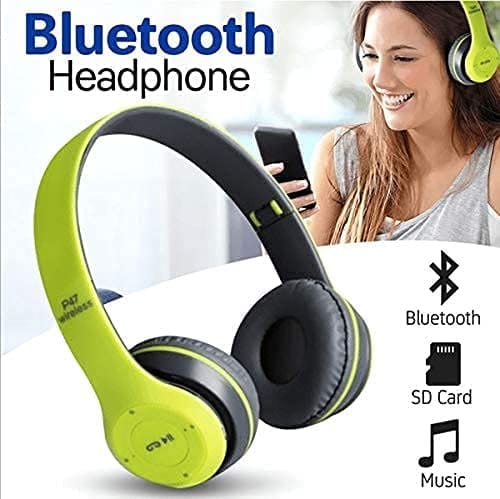 G2L P47 Gaming Bluetooth Headphone with AUX Supported with MP3 & TF Card Support with BASS Sound for Gaming.