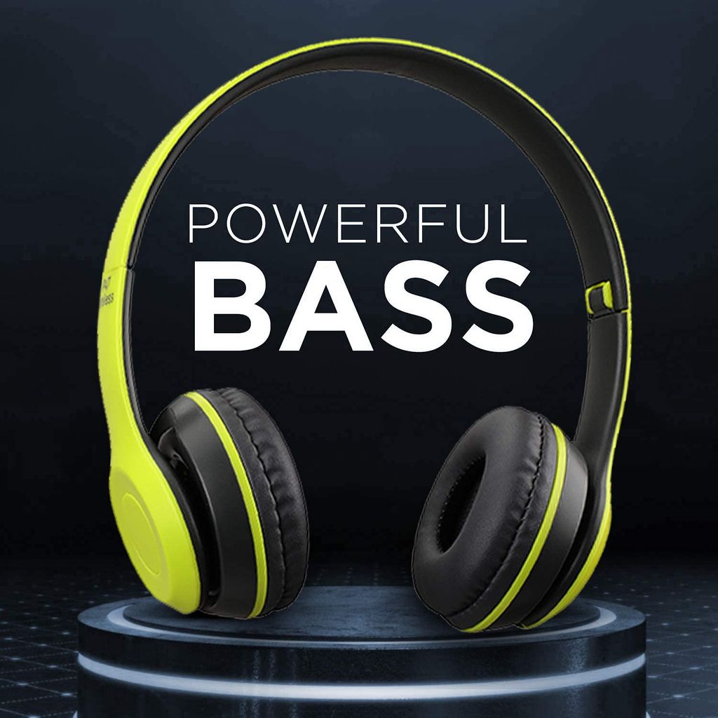 G2L P47 Gaming Bluetooth Headphone with AUX Supported with MP3 & TF Card Support with BASS Sound for Gaming.