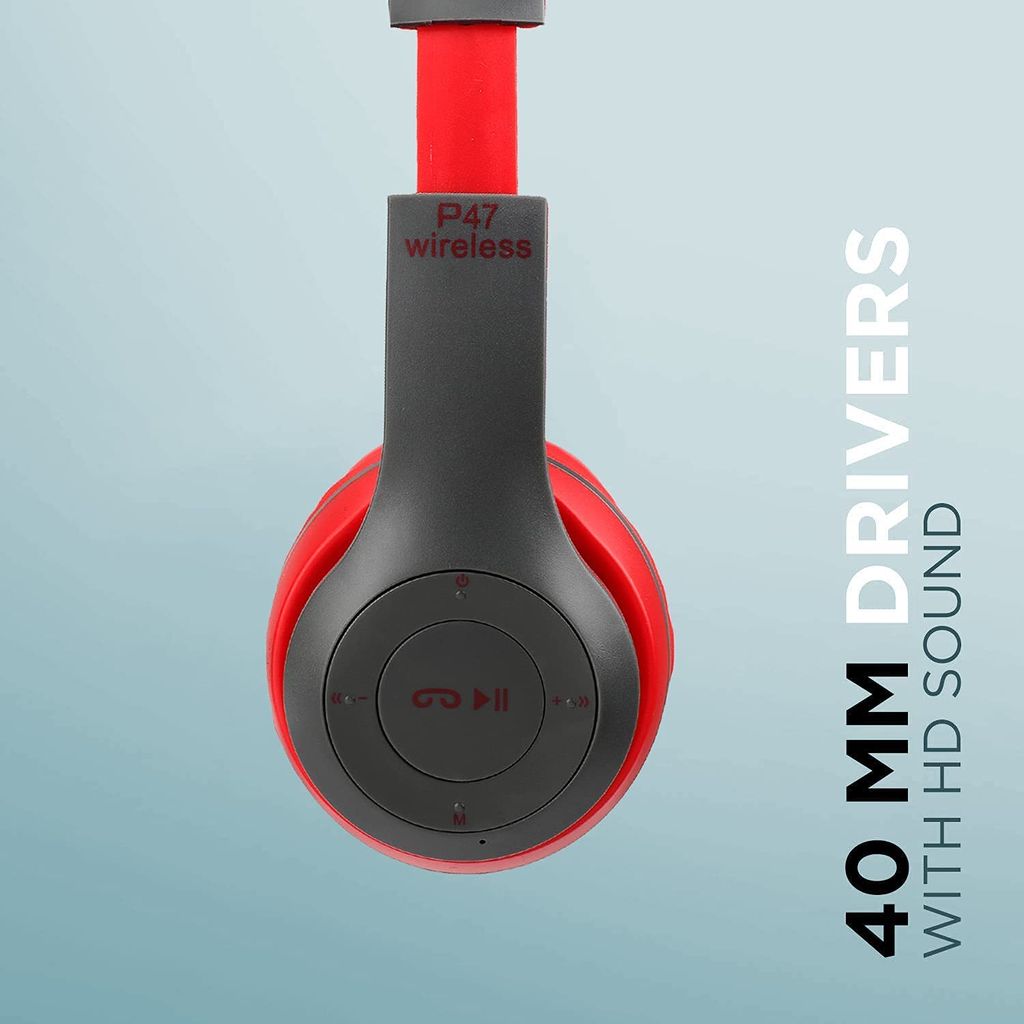 G2L P47 Multifunctional Quality HD Sound Wireless Headphone for All Device for Gaming & Music.