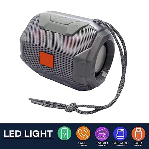 G2L TG-162 Boom BASS Sound 5W Mini Wireless Speaker with 8Hrs Playtime, 40mm Sound Driver, BT with Strong Connectivity, Portable Design.