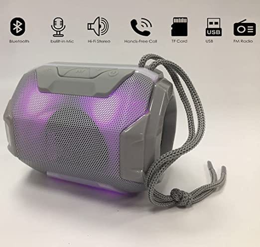 G2L TG-162 Boom BASS Sound 5W Mini Wireless Speaker with 8Hrs Playtime, 40mm Sound Driver, BT with Strong Connectivity, Portable Design.