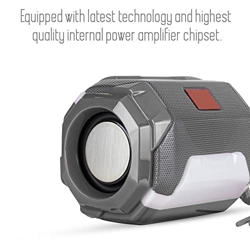 G2L TG-162 Boom BASS Sound 5W Mini Wireless Speaker with 8Hrs Playtime, 40mm Sound Driver, BT with Strong Connectivity, Portable Design.