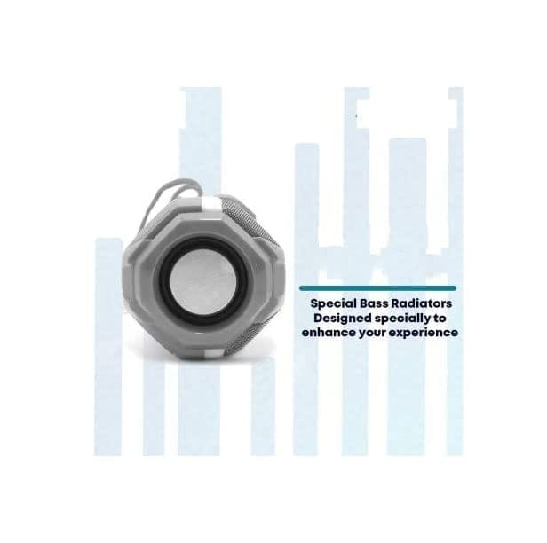 G2L TG-162 Boom BASS Sound 5W Mini Wireless Speaker with 8Hrs Playtime, 40mm Sound Driver, BT with Strong Connectivity, Portable Design.