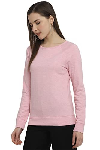Athleisure Sweatshirt for Women (PINK)