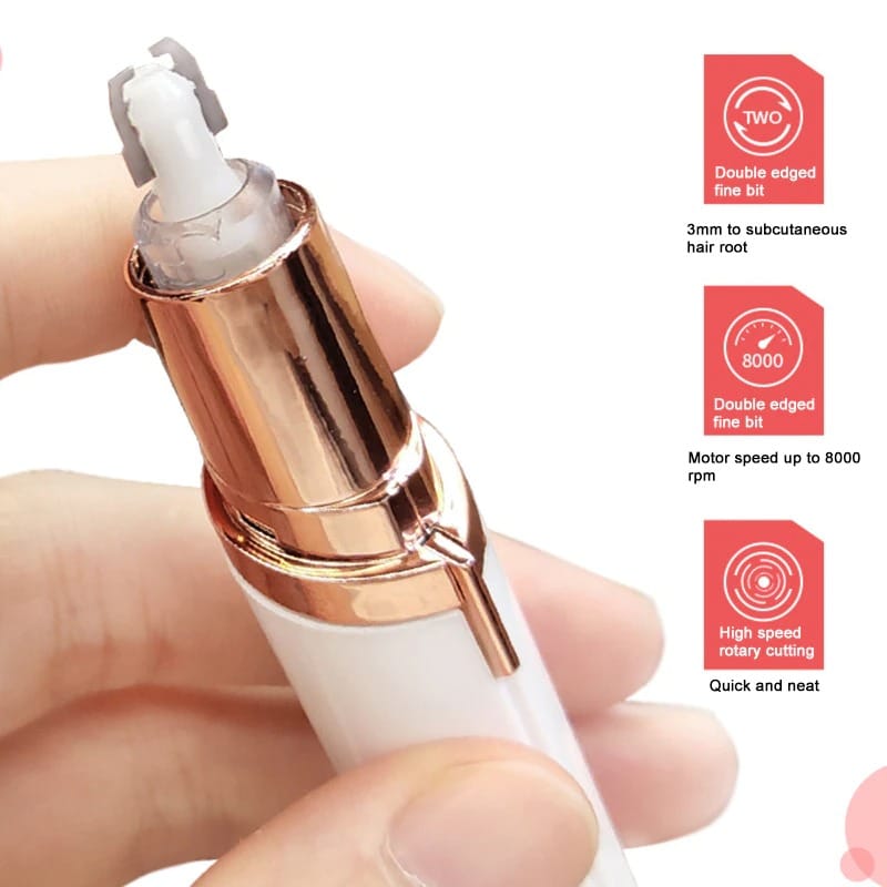 Trendzie Care Facial Hair Removing Portable Trimmer for For Nose, Ear & Eyebrow