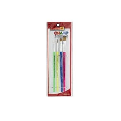 Camlin Champ Painting Brushes Set Of 4 Mix 1 qty