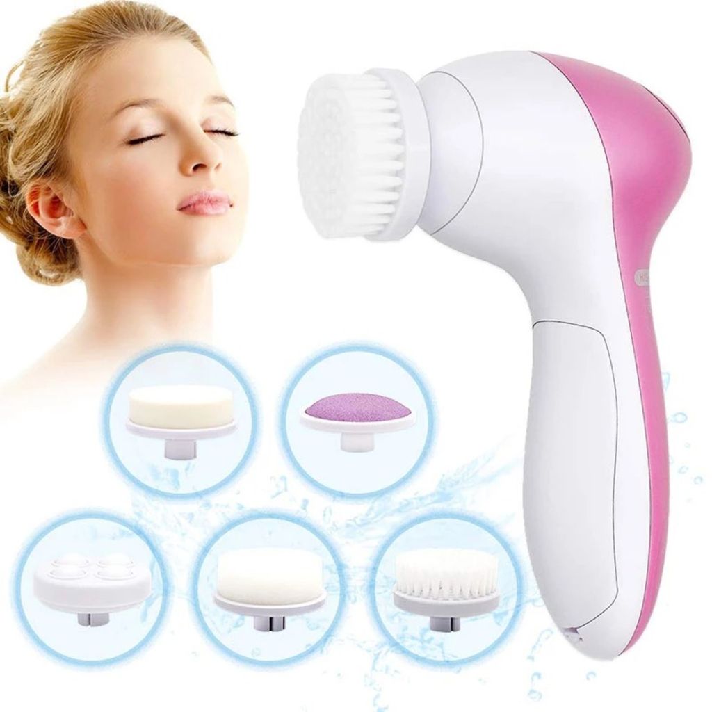 Trendzie Care Face Cleansing Silicone Facial Brush For Deep Cleaning Pore I Scrubber I Gentle Exfoliation I Face Massager