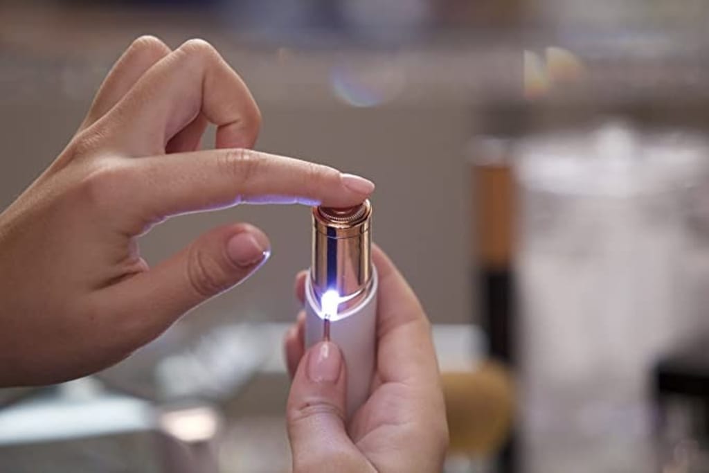 Trendzie Care Multipurpose Hair Removing Portable Painless Trimmer For I Facial Hair I Upper Lips I Armpit I Bikini Line