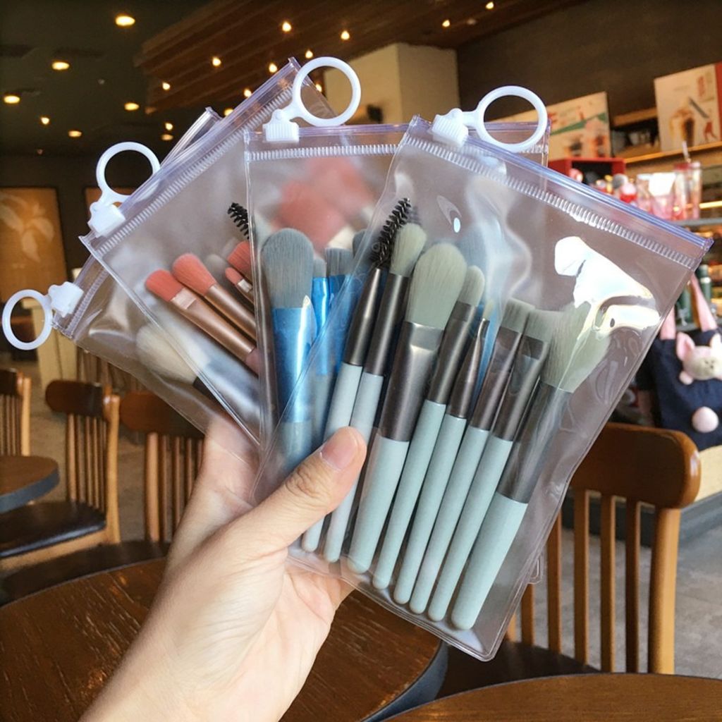 Trendzie Care Professional Makeup Brush Set (8-Pcs) Multicolors