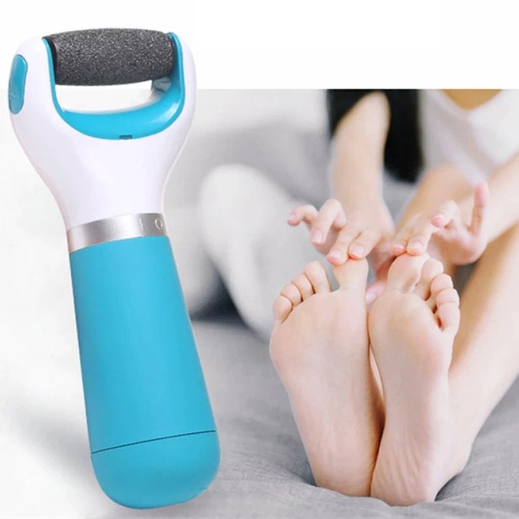 Trendzie Care Painless Electric Foot Filer I Dead Skin I Peeling Heel Callus Removal I Pedicure Tools for Men & Women (Multicolors)