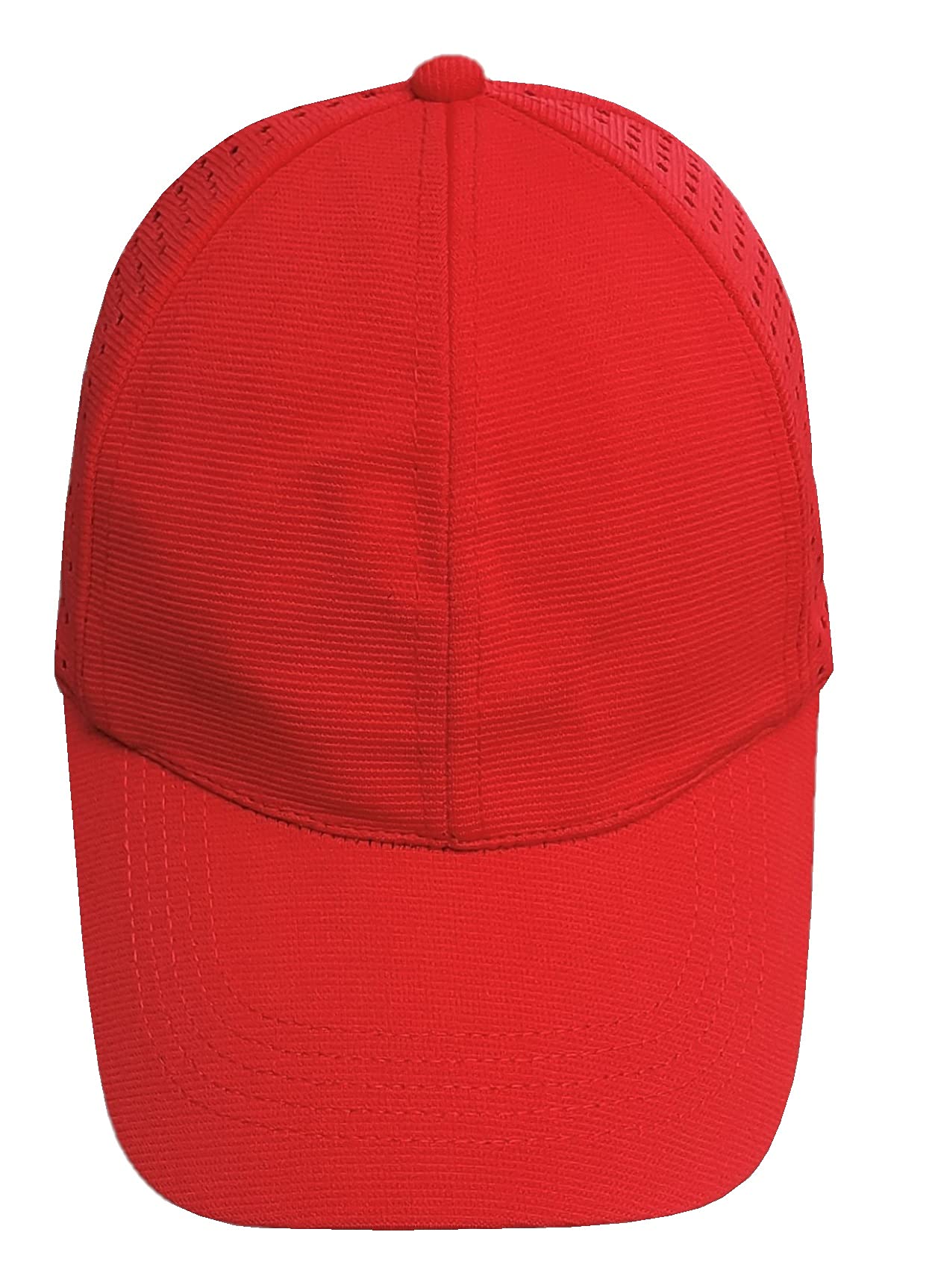 Sports Plain red Racing Fancy mesh Dance Hats Party caps for Men and Boys