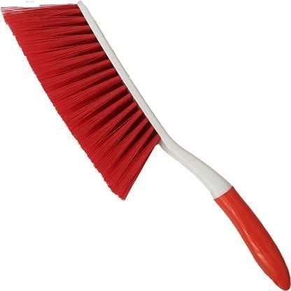 Sakoraware Plastic Brush with Long Bristles for Home Cleaning Brush of Floor, Tiles, Carpet, Bed, Mattress, Window, Bathroom, Car Seat, Curtain, Mats, Upholstery, 1 pc