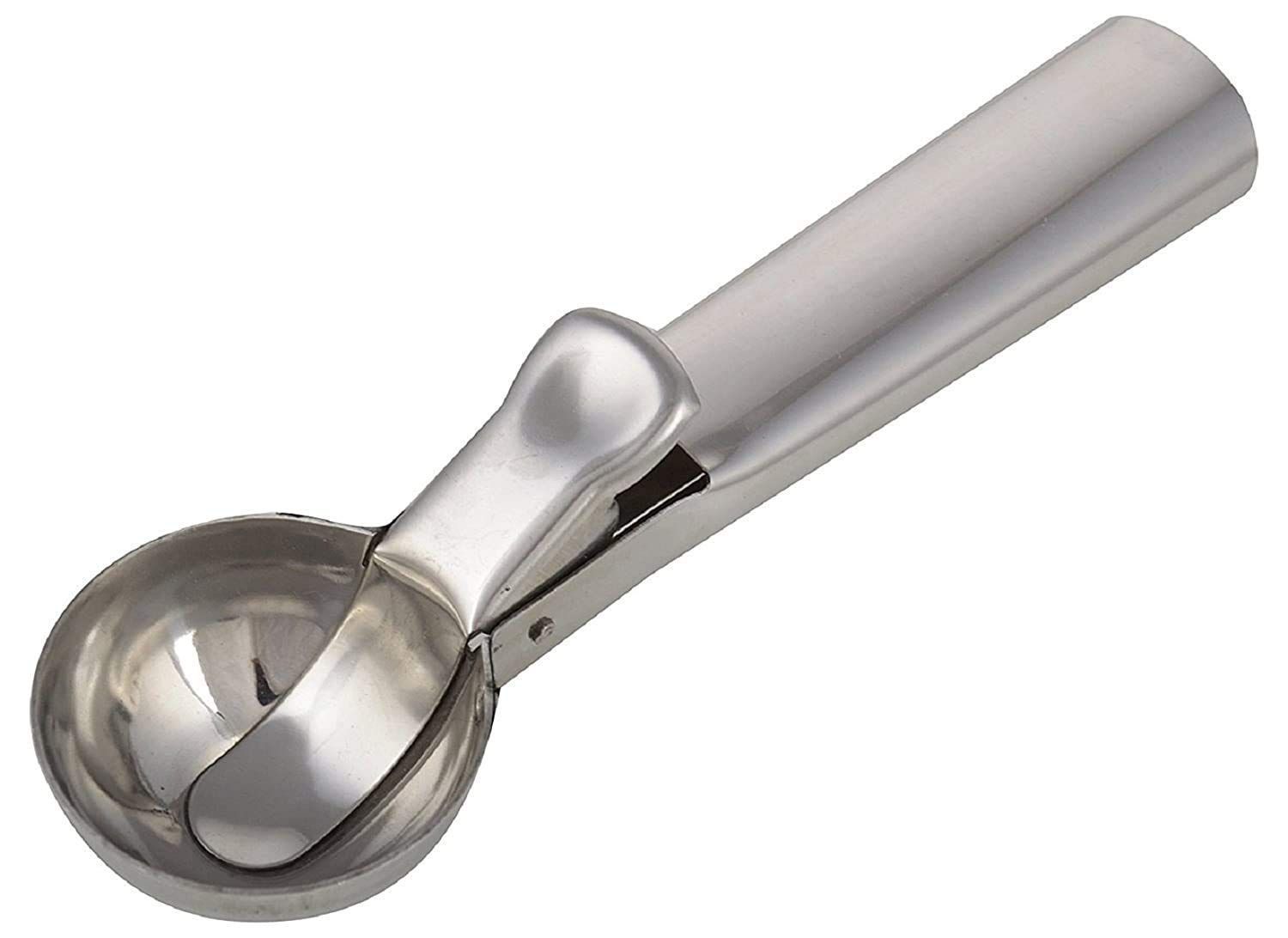  MGGi Stainless Steel Ice Cream Scooper with Trigger