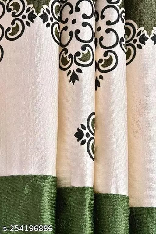 Polyester Room Darkening Window Curtain