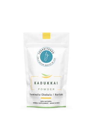 Kadukkai Powder ( Haritaki / Terminalia Chebula ) – 100% Natural. Premium Quality