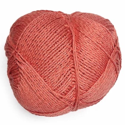 Radish (Gajri) Color 4 Ply Crochet Thread Cotton Yarn for Knitting & Craft Making | Thread for Knitting- 125 GM (Cream)