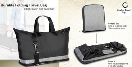 Folded Travel Bag