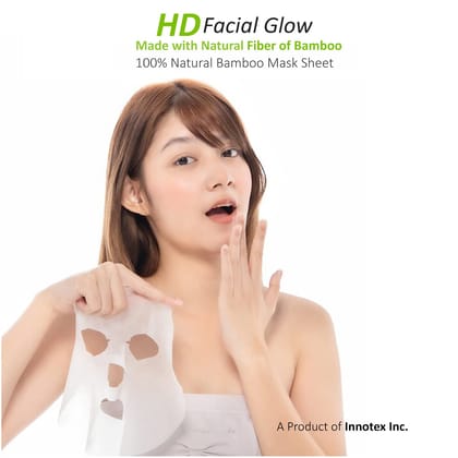 MasKing Bamboo Facial Sheet Mask of Orange, Lemon & Grapefruit for Skin Lightening Ideal for Women & Men, 20ml each (Pack of 3)