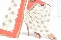 pure unstitched cotton dress material