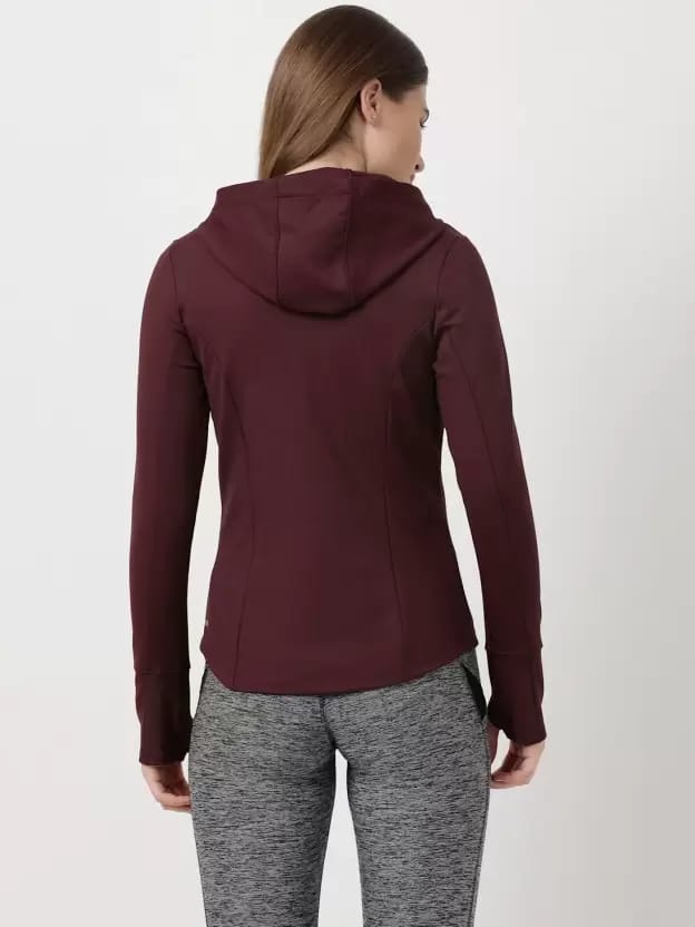 Women's Microfiber Elastane Stretch Slim Fit Solid Casual Jacket