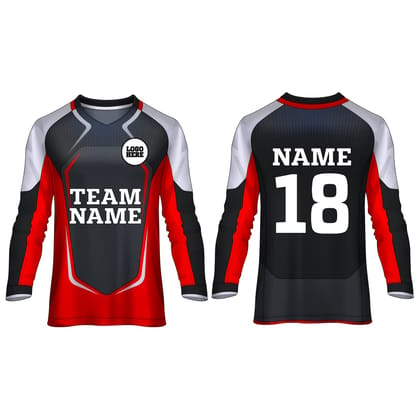 Next Print Mens Cricket Jersey Full Sleeve Name Team Name Number, Full Sleeve  Football Shirt, Customize Mens Boys Football Jersey