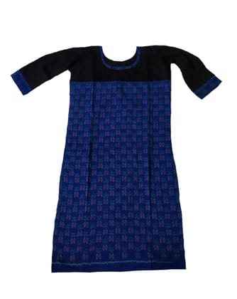 Girls Top pure cotton Sambalpuri Handloom ( Size-40 )