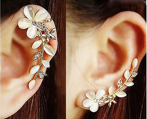 Ear Cuff Earring Gold | Ep Designs | Wolf & Badger-sgquangbinhtourist.com.vn