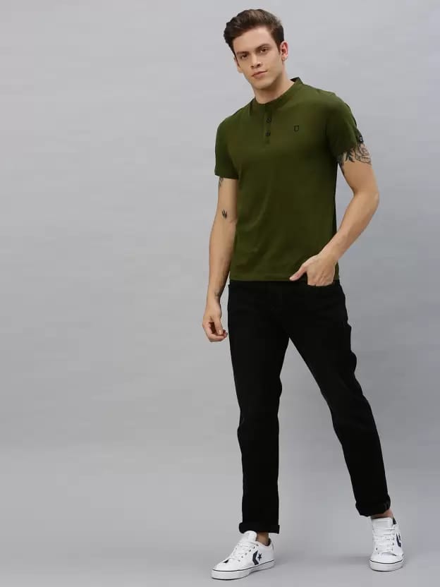 Pure Cotton Green T-Shirt