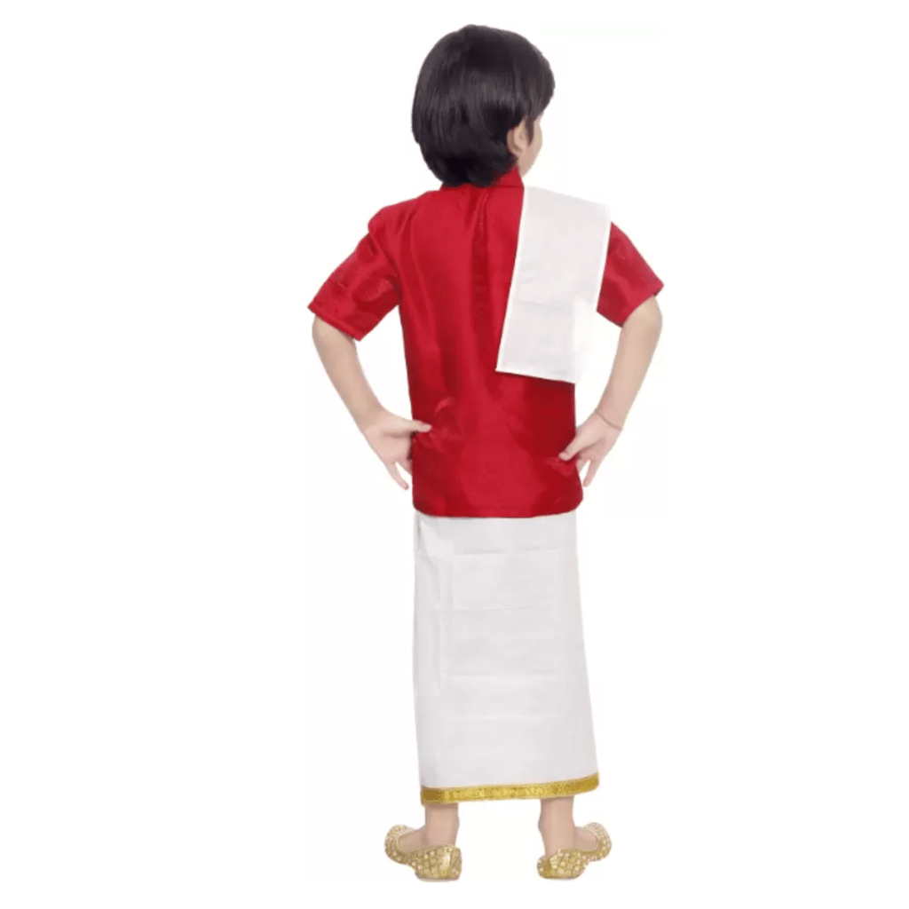 Ramraj Boys Traditional set (Red)