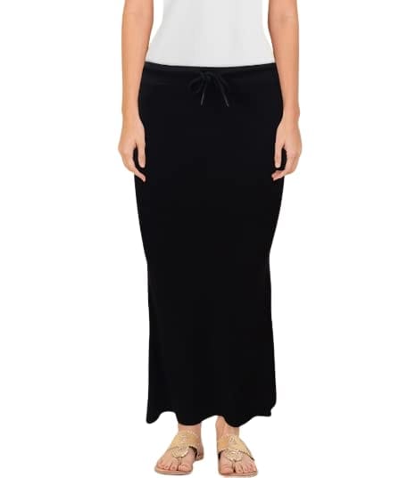 mYURA Black Shapewear for Saree | Shapewear for Women's | Saree Shapewear Petticoat for Women | Saree Shapewear for Women | Cotton (Black)