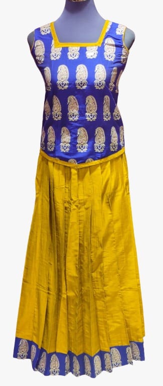 Girls Lehenga Choli Ethnic Wear Embroidered Lehenga Choli