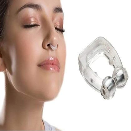 Flying Monk� Snore Free Nose Clip | Unisex Stop snoring Anti Snore Free Sleep Silicone Snoring Solution Snoring device Set Of 1