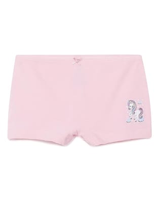 CHERISH Girls Boy Cotton Shorts Pink